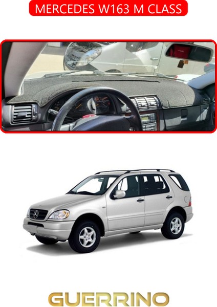 Mercedes W163 M Classtorpido Koruma Halısı Kırmızı Kenar
