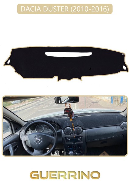 Dacıa Duster 2010-2016TORPİDO Koruma Halısı Bej Kenar