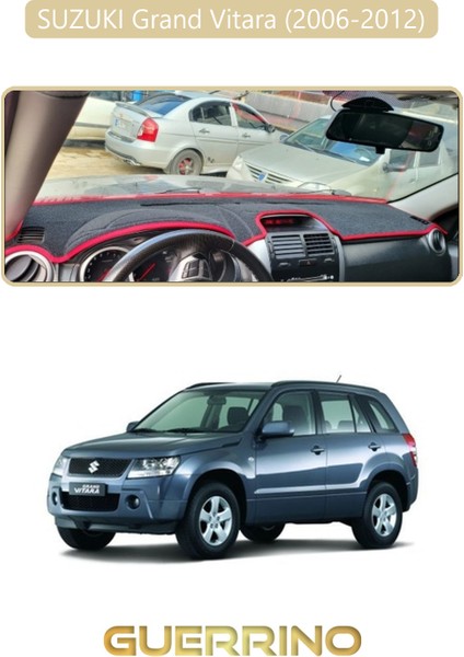 Suzukı Grand Vitara (2006-2012) Torpido Koruma Halısı Bej Kenar