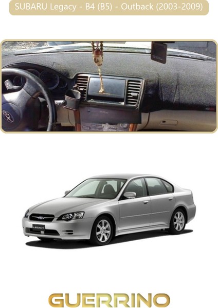 Subaru Legacy / B4 (B5) / Outback (2003-2009)TORPİDO Koruma Halısı Bej Kenar