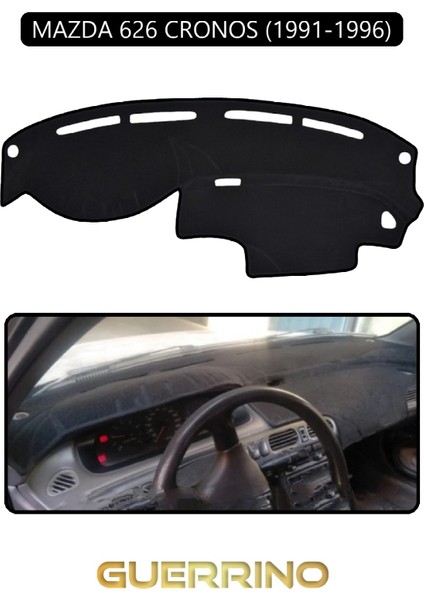 Mazda 626 Cronos 1991-1996TORPİDO Koruma Halısı Siyah Kenar