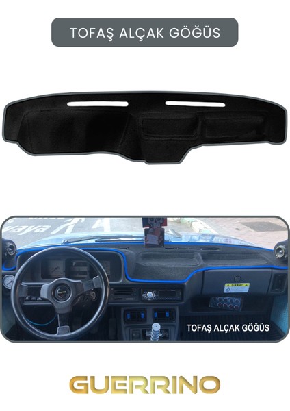 Tofaş Alçak Gögüstorpido Koruma Halısı Gri Kenar