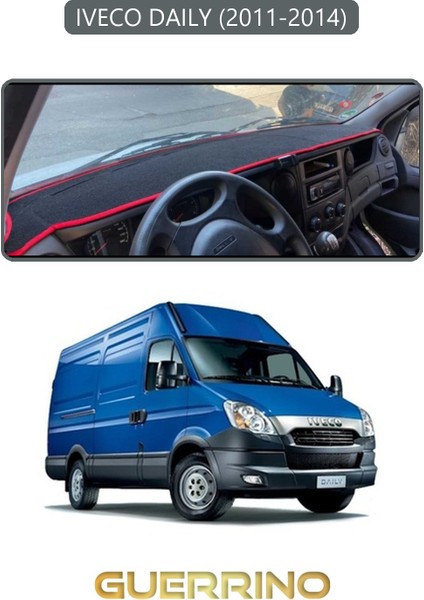 Iveco Daıly 2011-2014TORPİDO Koruma Halısı Gri Kenar
