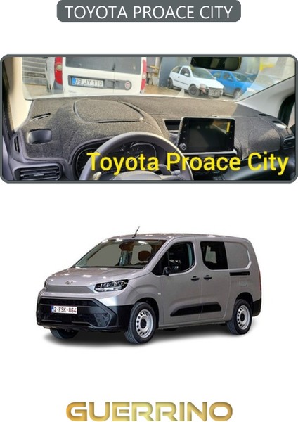 Toyota Proace Cıtytorpido Koruma Halısı Gri Kenar