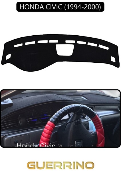 Honda Cıvıc 1994-2000TORPİDO Koruma Halısı Siyah Kenar