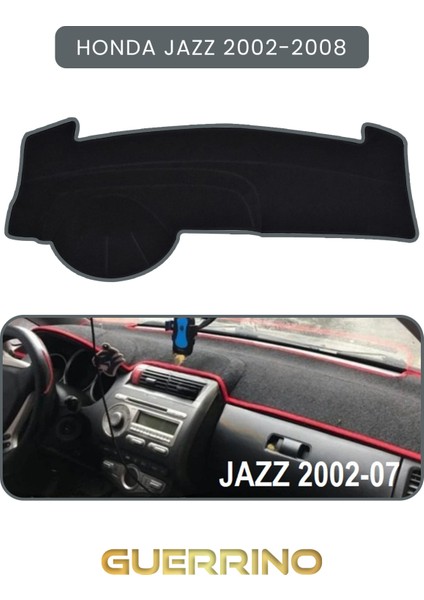 Honda Jazz 2002-2008TORPİDO Koruma Halısı Gri Kenar