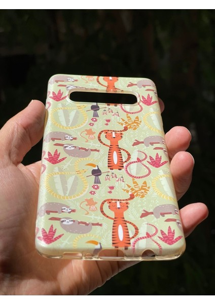 Samsung Galaxy S10 Plus Uyumlu Kılıf Desenli Baskılı Silikon fiyatları