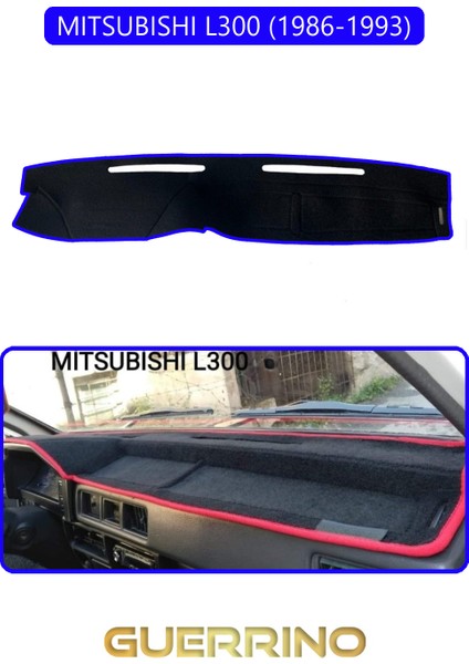 Mıtsubıshı L300 1986-1993TORPİDO Koruma Halısı Mavi Kenar