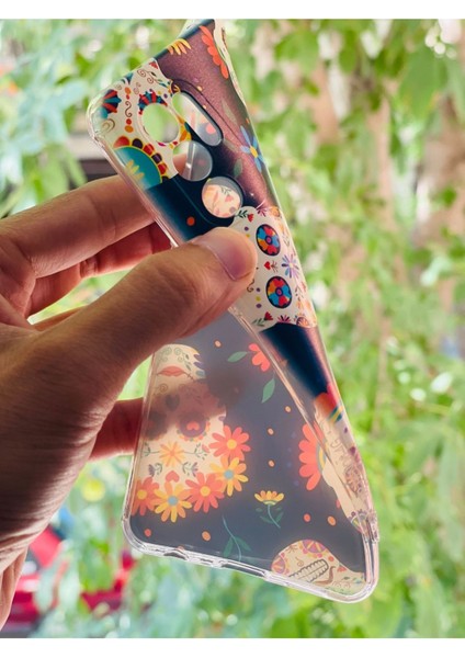 Oppo Reno 6 Kılıf Kurukafa Desenli Baskılı Silikon modelleri