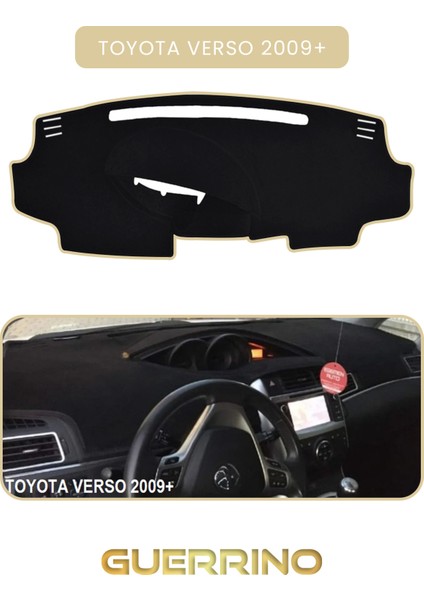 Toyota Verso (2009+)TORPİDO Koruma Halısı Bej Kenar