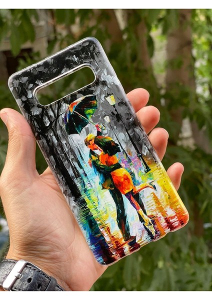 Samsung Galaxy S10 Plus Uyumlu Kılıf Desenli Baskılı Silikon