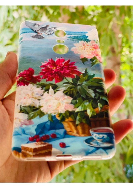 Lenovo K6 Note Kılıf Çiçek Desenli Baskılı Silikon fiyatları