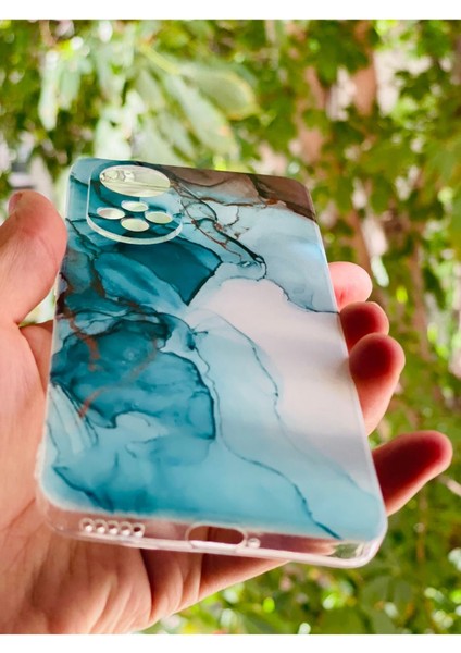 Huawei Nova 9 Kılıf Mermer Desenli Baskılı Silikon fiyatları