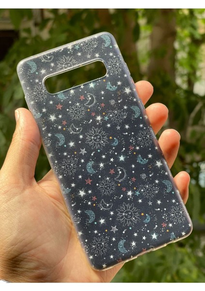 Samsung Galaxy S10 Plus Uyumlu Kılıf Desenli Baskılı Silikon