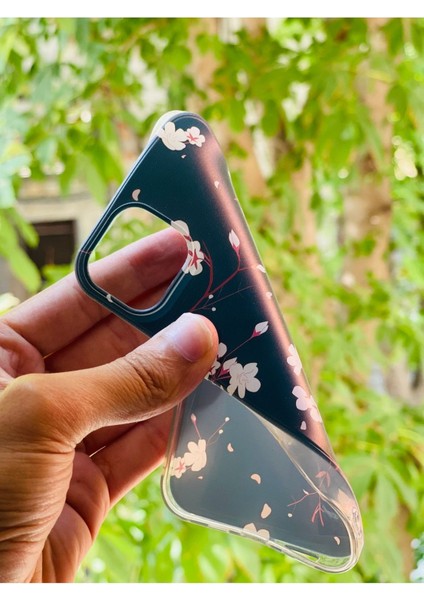 iPhone 12 / 12 Pro Uyumlu Kılıf Çiçek Desenli Baskılı Silikon modelleri