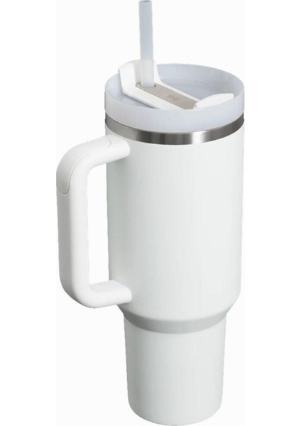 Quencher Pipetli Termos Bardak 1.18 Lt Beyaz ( Ömür Boyu Garanti ) fiyatları