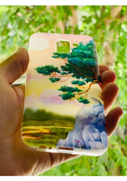 Samsun Galaxy J6 Kılıf Ağaç Desenli Baskılı Silikon (Uyumlu) fiyatları