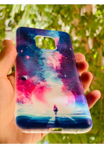 Mate 20 Pro Kılıf Galaksi Desenli Baskılı Silikon fiyatları