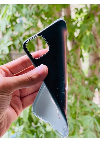 iPhone 11 Pro Max Uyumlu Kılıf Ay Müzik Desenli Baskılı Silikon modelleri