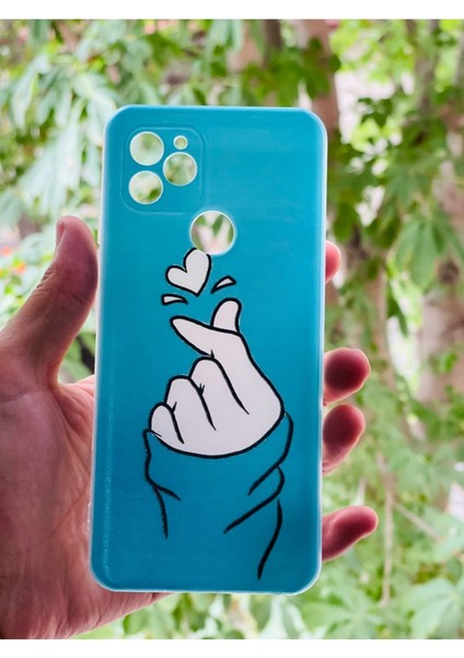 General Mobile Gm 21 Uyumlu Kılıf Aşk Desenli Baskılı Silikon