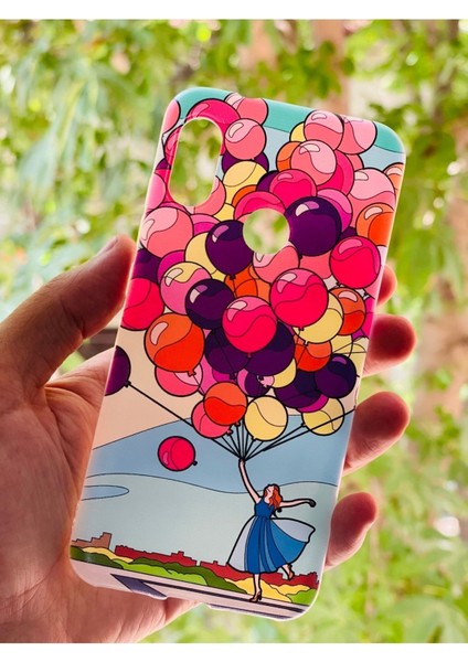 Xiaomi Mi A2 Lite Kılıf Balonlar Desenli Baskılı Silikon