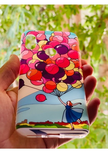 Xiaomi Mi A2 Lite Kılıf Balonlar Desenli Baskılı Silikon fiyatları