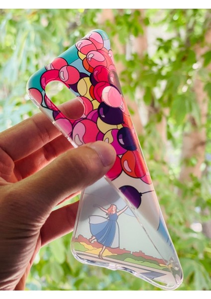 Xiaomi Mi A2 Lite Kılıf Balonlar Desenli Baskılı Silikon modelleri