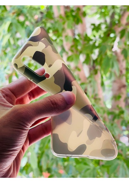 Samsun Galaxy A70 Uyumlu Kılıf Kamuflaj Desenli Baskılı Silikon modelleri