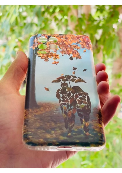 Realme 8 / 8 Pro Kılıf Sonbahar Aşk Desenli Baskılı Silikon fiyatları