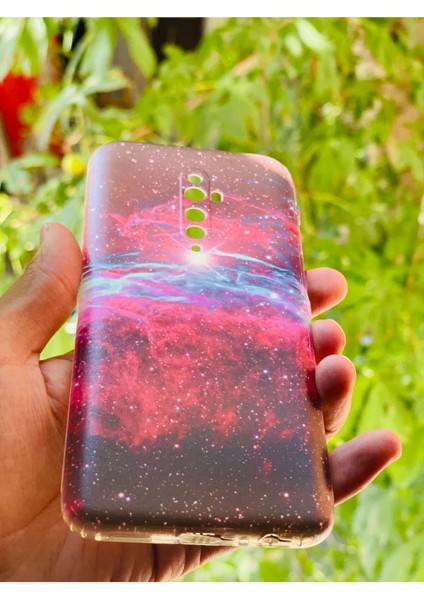 Oppo Reno 2z Kılıf Galaksi Desenli Baskılı Silikon fiyatları
