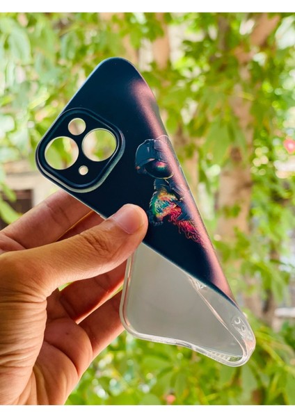 iPhone 15 Uyumlu Kılıf Astronot Desenli Baskılı Silikon modelleri