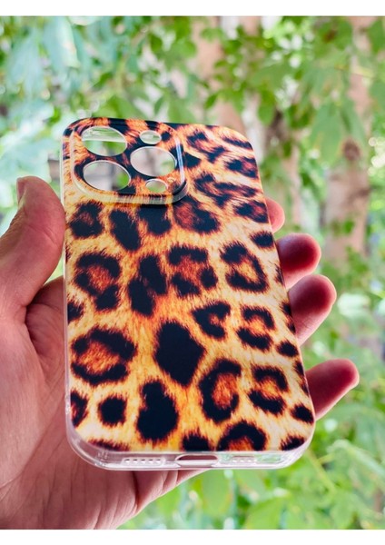iPhone 14 Pro Kılıf Leopar Desenli Baskılı Silikon fiyatları