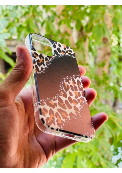 iPhone 12 Mini Kılıf Leopar Desenli Baskılı Silikon fiyatları