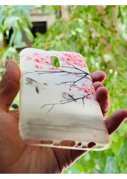 Oppo Reno Kılıf Serçelerin Aşkı Desenli Baskılı Silikon fiyatları