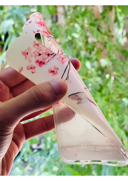 Oppo Reno Kılıf Serçelerin Aşkı Desenli Baskılı Silikon modelleri