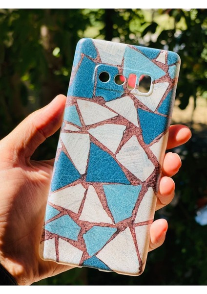 Samsung Galaxy Note 8 Kılıf Desenli Baskılı Silikon (Uyumlu)