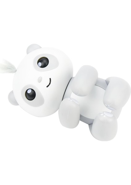Dokunma Refleksli Interaktif Elektronik Parmak Panda Oyuncak Akıllı Bebek Panda Gelişim Oyuncağı Gri modelleri