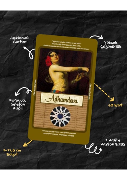 Destesi + Kitap – Aşk Falı Kartları ve Kitabı fırsatları