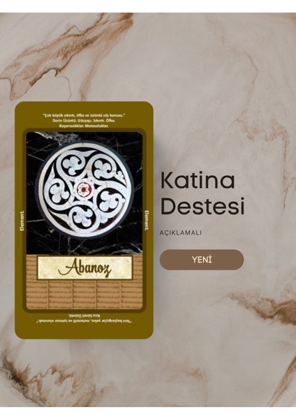 Destesi + Kitap – Aşk Falı Kartları ve Kitabı