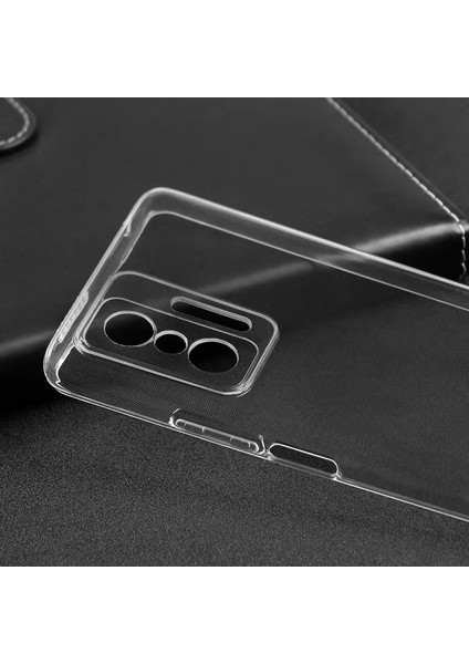 Xiaomi Mi 11T 5g Kılıf Hzrv Süper Silikon Kapak-Renksiz