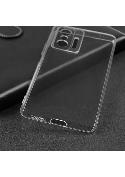 Xiaomi Mi 11T 5g Kılıf Hzrv Süper Silikon Kapak-Renksiz