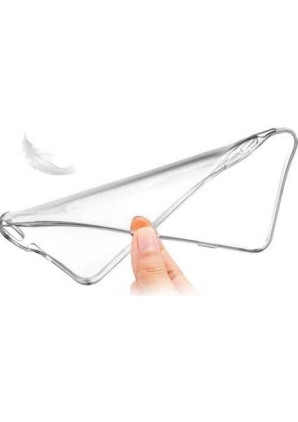 Galaxy S8 Kılıf Hzrv Süper Silikon Kapak-Renksiz