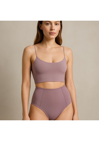 Lila Sculptfit Yüksek Bel & Toparlayıcı & Şekillendirici Bikini Altı fiyatları