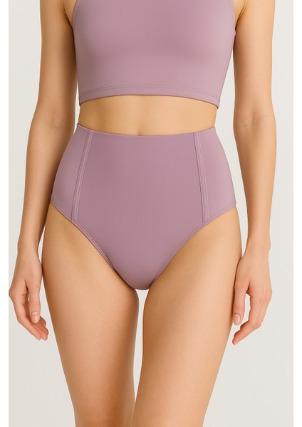 Lila Sculptfit Yüksek Bel & Toparlayıcı & Şekillendirici Bikini Altı modelleri