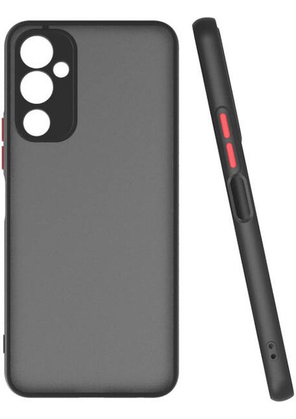 Tecno Pova 4 Kılıf Hzrv Hux Kapak-Siyah