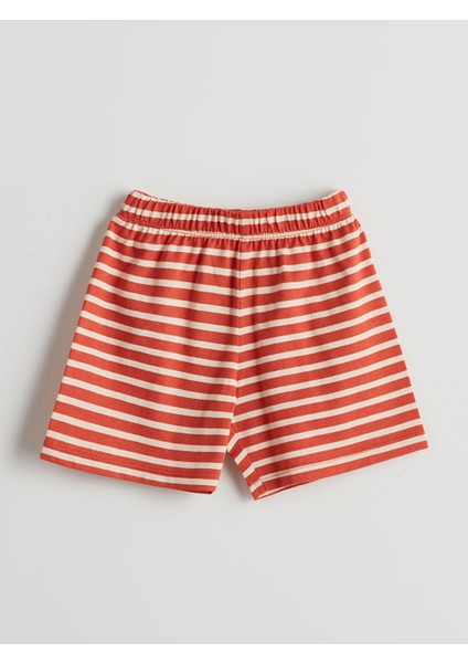 Yeni Sezon Winnie The Pooh Baskili Erkek Bebek Sortlu Pijama Takimi - S5H407Z1
