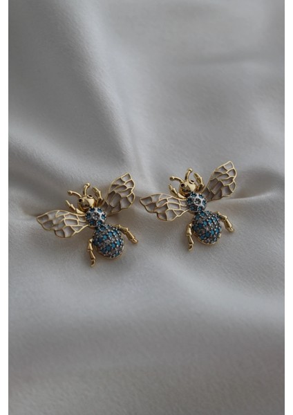 Vıp Çelik Zirkon Taşlı Arı Küpe fiyatları