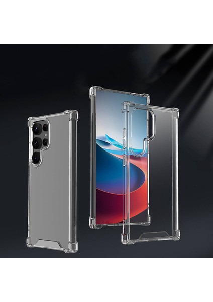 Galaxy S24 Ultra Kılıf Hzrv Nitro Anti Shock Silikon-Renksiz fiyatları