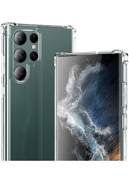 Galaxy S24 Ultra Kılıf Hzrv Nitro Anti Shock Silikon-Renksiz indirimleri