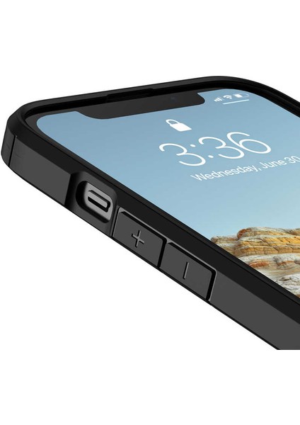 iPhone 13 Kılıf Hzrv Roll Kapak-Kırmızı